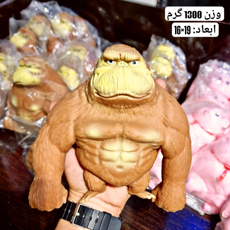 فیجت گوریل شنی بدشانس 1300 گرم سایز بزرگ