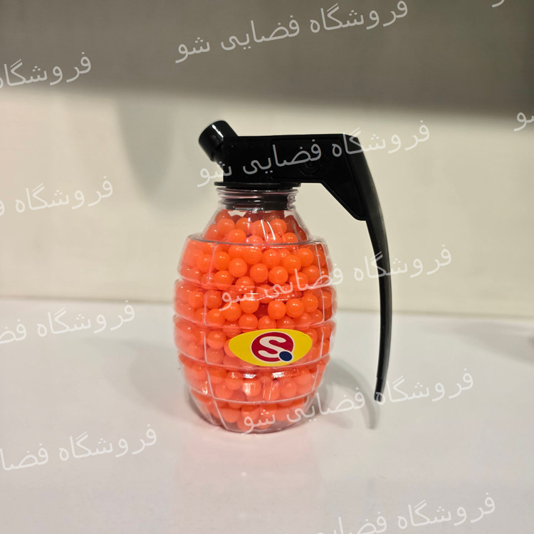 ساچمه تفنگ اسباب بازی مدل نارنجکی بسته 800 عددی وارداتی